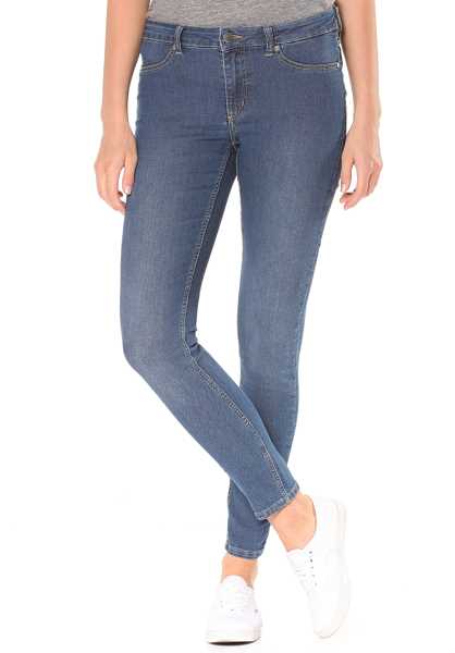 Cheap Monday Mid Spray - Blu Donna Sottile Jeans (R2266)